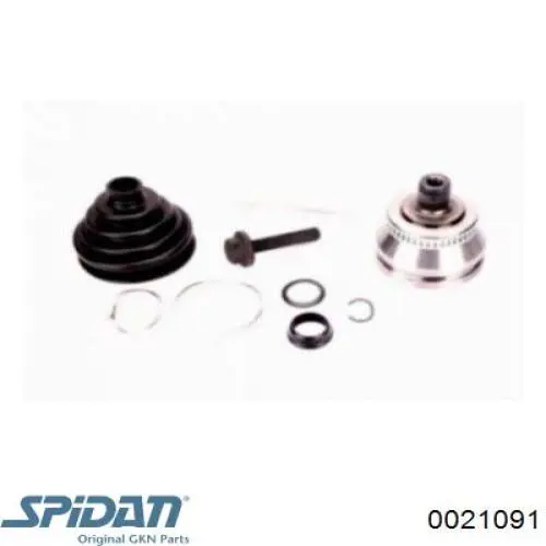 ШРУС зовнішній передній 0021091 GKN-Spidan