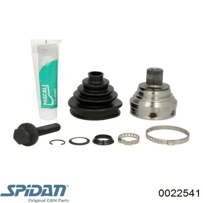 ШРУС зовнішній передній 0022541 GKN-Spidan