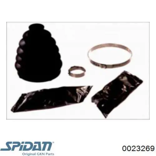 Купити 0023269 GKN-Spidan Пильник шарніра кутових швидкостей внутрішній передній
