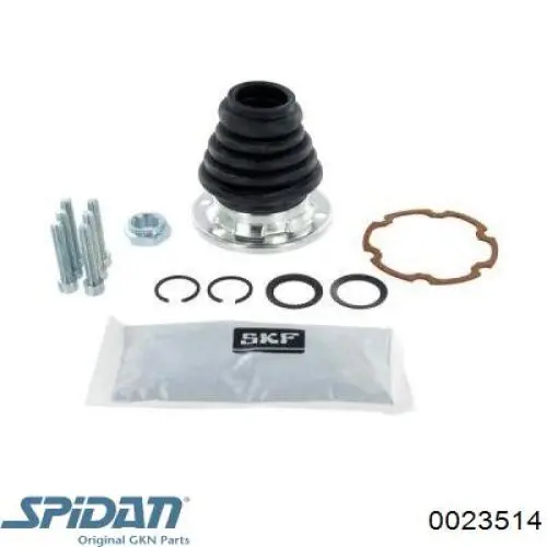 Купити 0023514 GKN-Spidan Пильник шарніра кутових швидкостей внутрішній передній