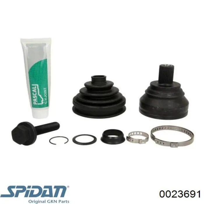 Граната колісна GKN-Spidan 0023691 ціна, від 32.39 USD