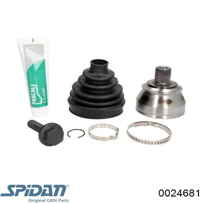Купити 0024681 GKN-Spidan Шарнір приводу зовнішній