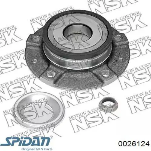 Пильник ШРУСа зовнішній 0026124 GKN-Spidan