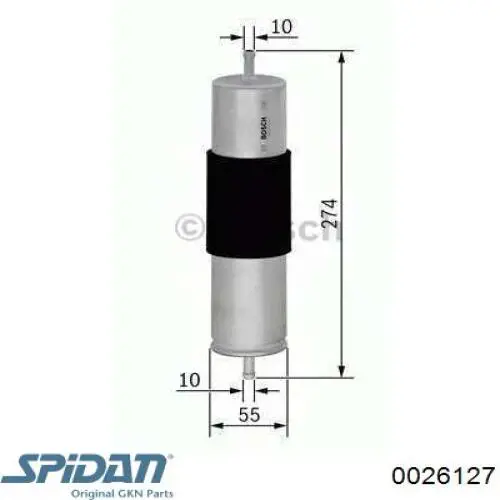 Купити 0026127 GKN-Spidan Пильник шарніра приводу