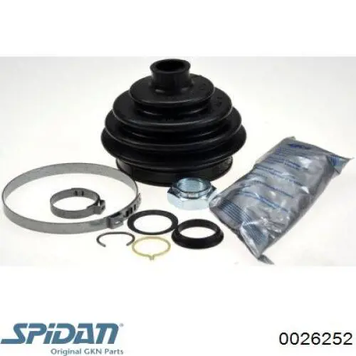 Пильник ШРУСа зовнішній 0026252 GKN-Spidan