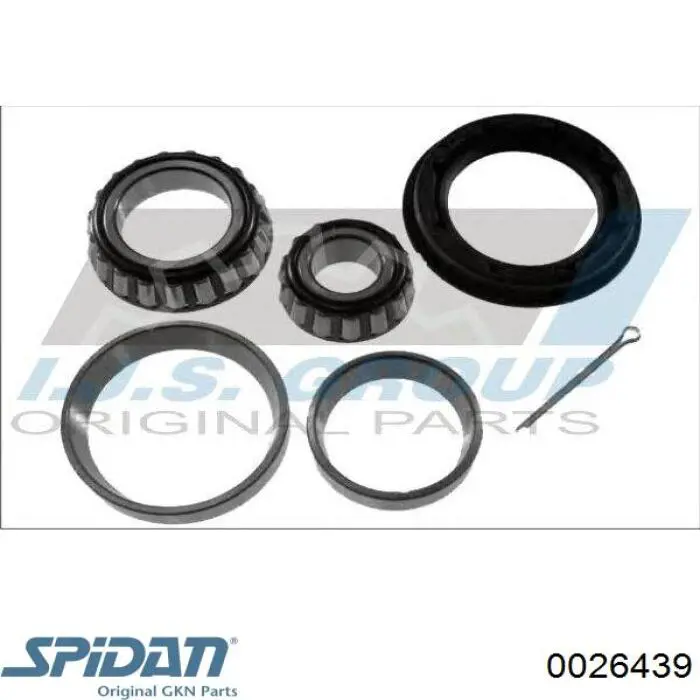 Купити 0026439 GKN-Spidan Підшипник задньої ступиці