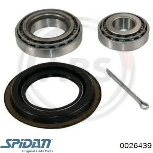 0026439 GKN-Spidan Підшипник ступиці задньої
