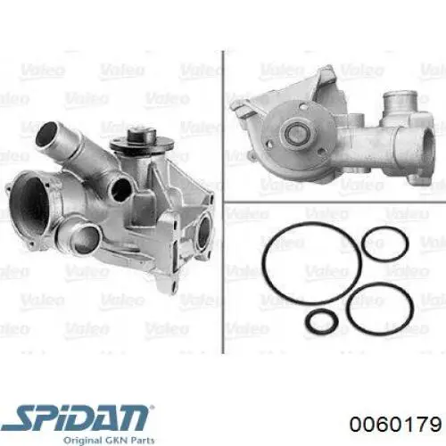 Помпа охолодження Mercedes A1032002001 ціна, від 83.03 USD