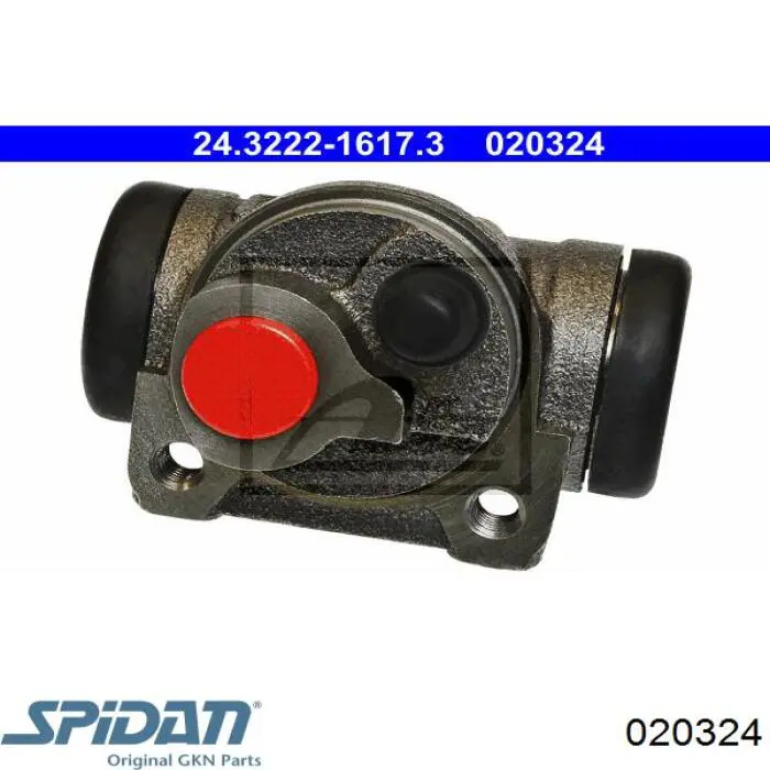 020324 GKN-Spidan Пильник ШРУСа зовнішній, передній піввісі