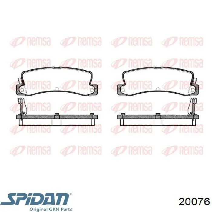 Купити 20076 GKN-Spidan Пильник шарніра приводу