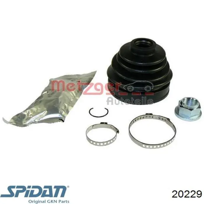 Купити 20229 GKN-Spidan Пильник шарніра приводу