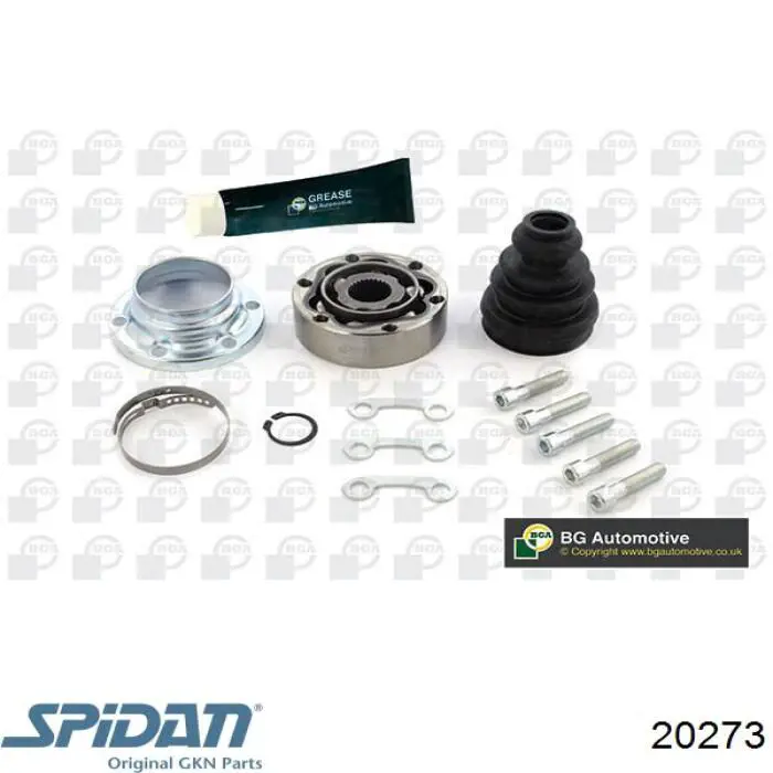 Купити 20273 GKN-Spidan Граната внутрішня ліва