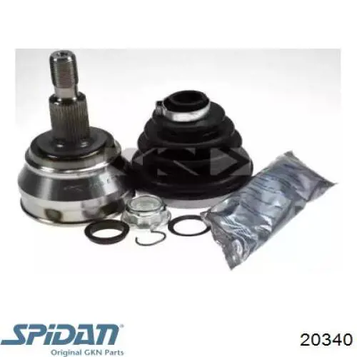 ШРУС зовнішній GKN-Spidan 20340