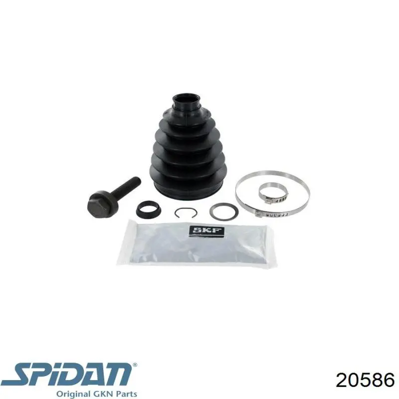 Пильник ШРКШ зовнішній GKN-Spidan 0020586