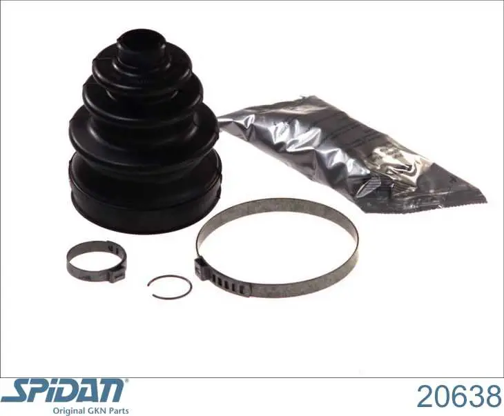 Купити 20638 GKN-Spidan Пильник шарніра приводу