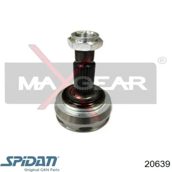 Купити 20639 GKN-Spidan Шарнір приводу зовнішній
