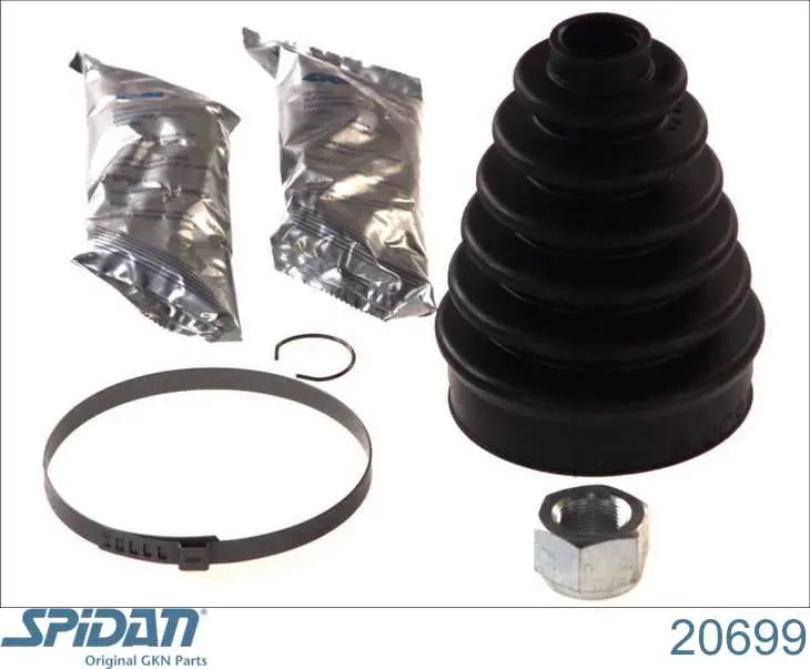Купити 20699 GKN-Spidan Пильник шарніра приводу