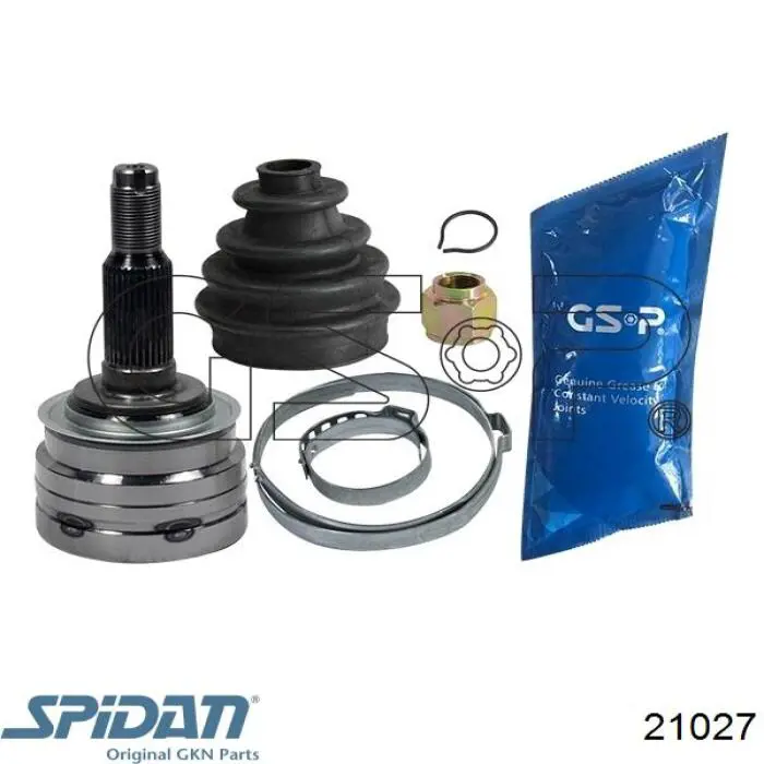 ШРУС зовнішній передній 21027 GKN-Spidan
