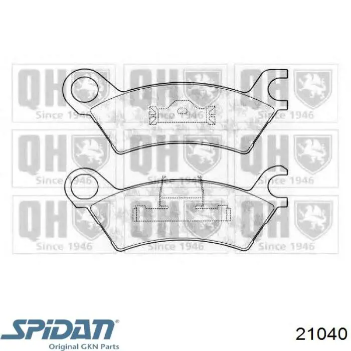Піввісь передня, права GKN-Spidan 21040 ціна, від 79.79 USD