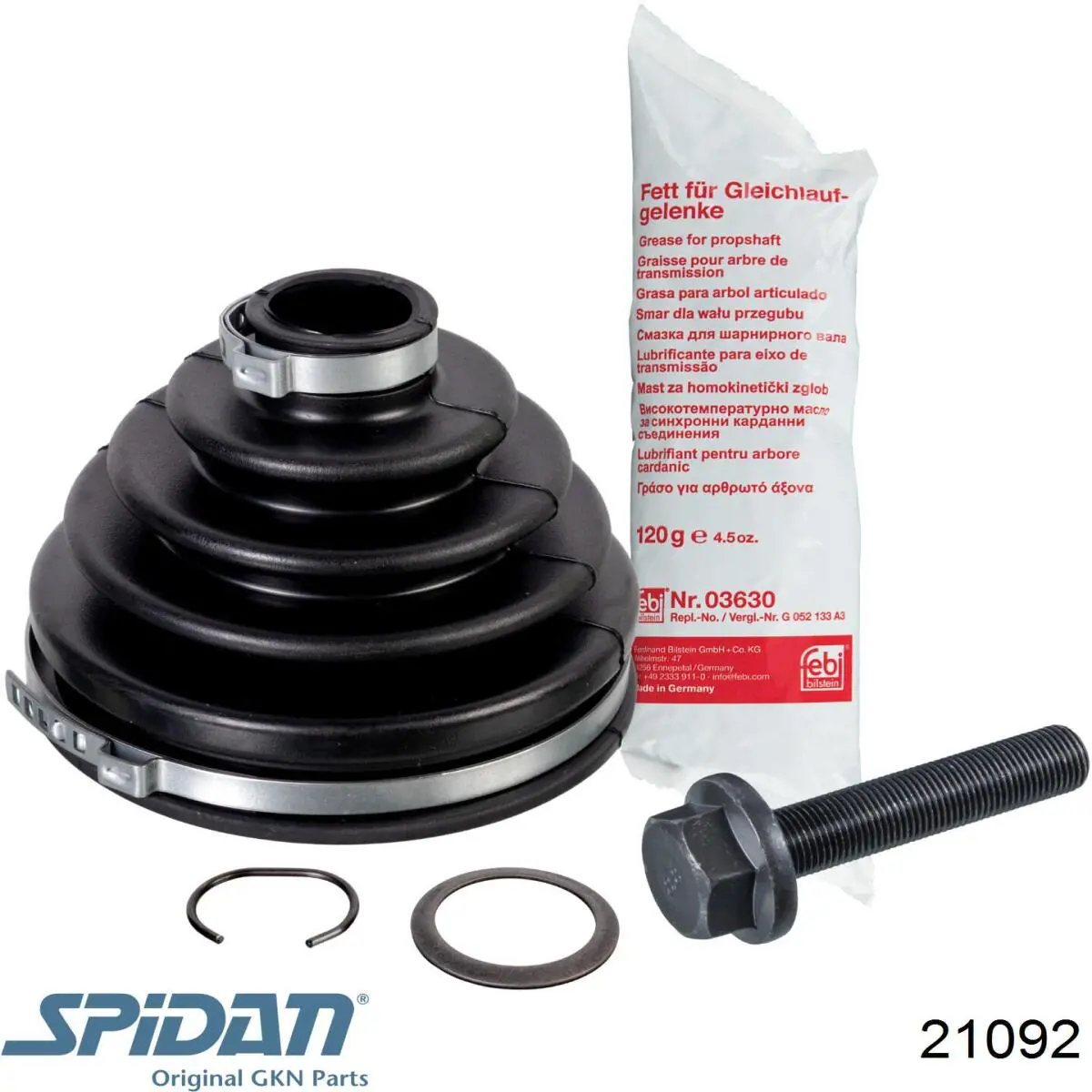 Купити 21092 GKN-Spidan Пильник шарніра приводу