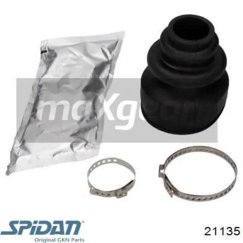 Пильник гранати внутрішній, передній півосі GKN-Spidan 21135 ціна, від 6.54 USD