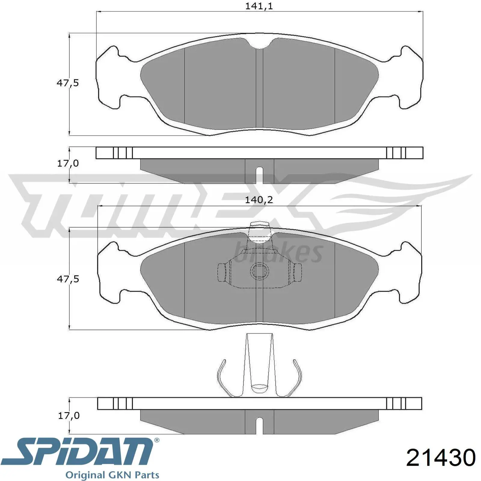  Ліва піввісь Opel Corsa 
