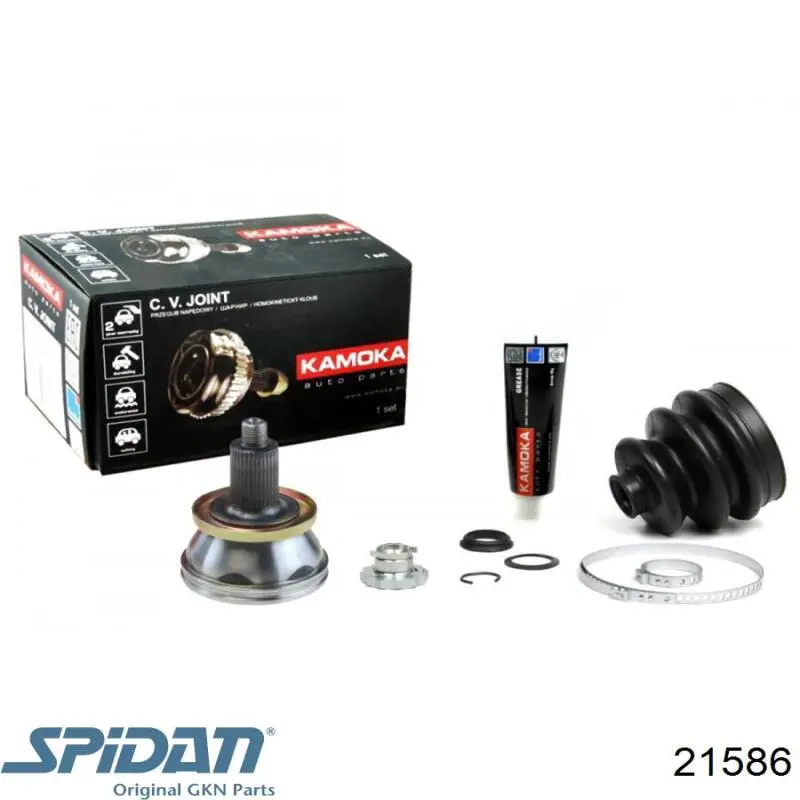 ШРУС зовнішній GKN-Spidan 21586
