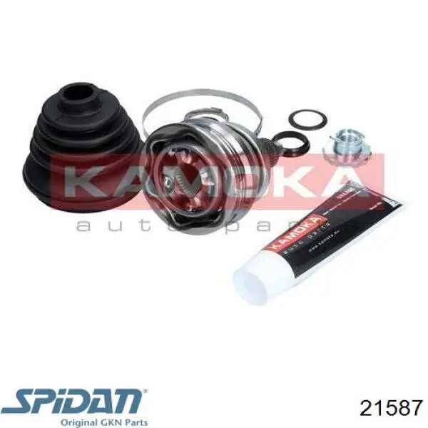 ШРУС зовнішній передній 21587 GKN-Spidan