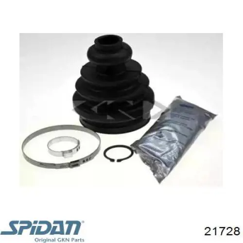 Купити 21728 GKN-Spidan Пильник шарніра кутових швидкостей внутрішній передній