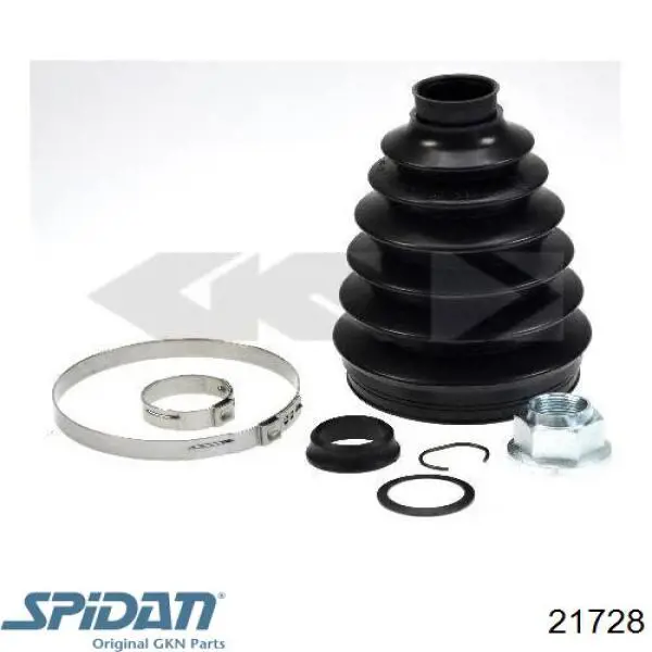 Пильник ШРУСа внутрішній 21728 GKN-Spidan