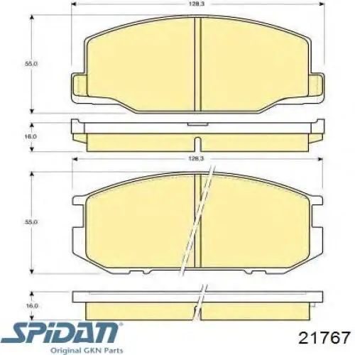 Тришип 21767 GKN-Spidan