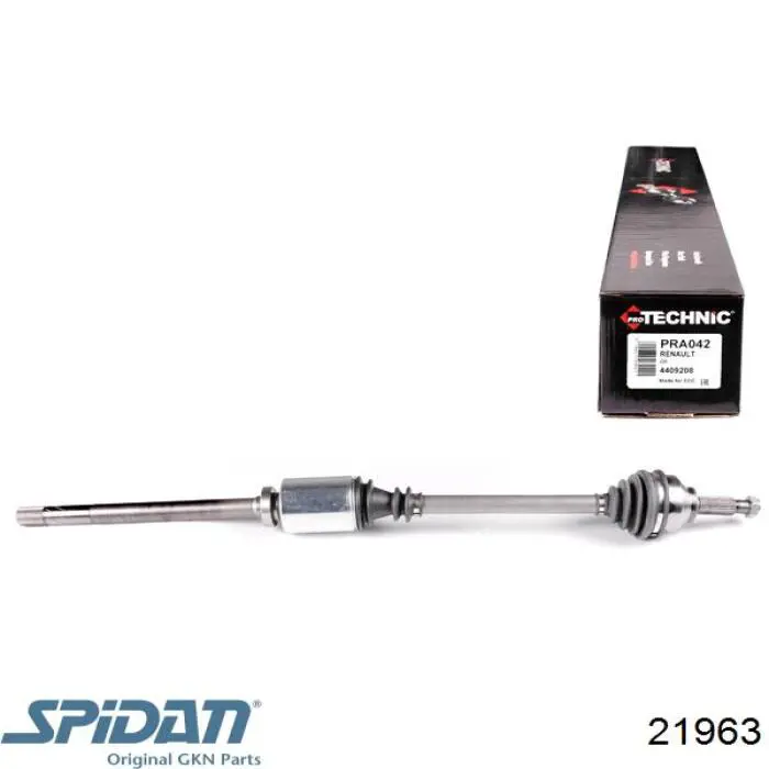 21963 GKN-Spidan Привід передній правий