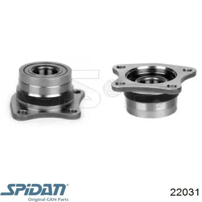 Ліва піввісь 22031 GKN-Spidan