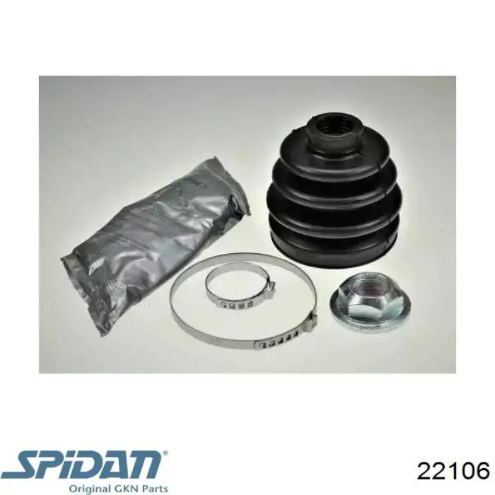 Купити 22106 GKN-Spidan Пильник шарніра приводу