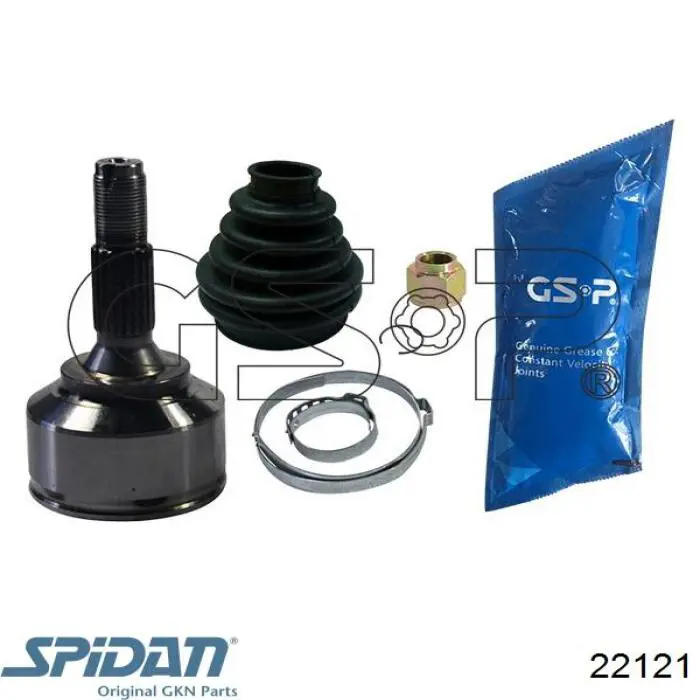 Купити 22121 GKN-Spidan ШРКШ зовнішній передній, правий
