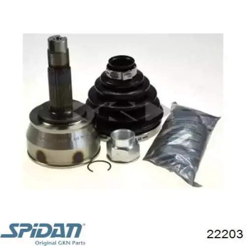 Купити 22203 GKN-Spidan Шарнір приводу зовнішній