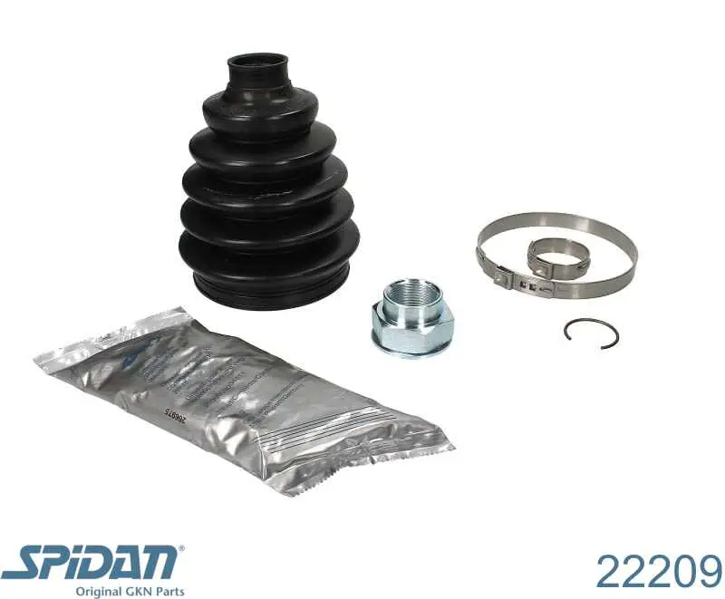 Купити 22209 GKN-Spidan Пильник шарніра приводу