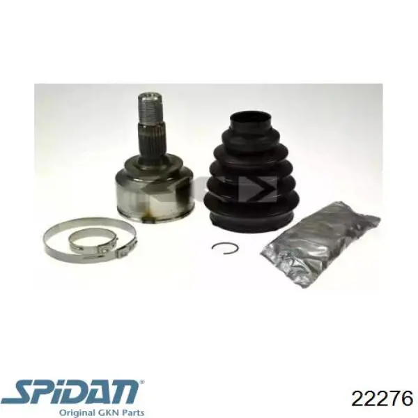 ШРУС зовнішній передній 22276 GKN-Spidan
