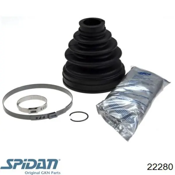 Купити 22280 GKN-Spidan Пильник шарніра кутових швидкостей внутрішній передній