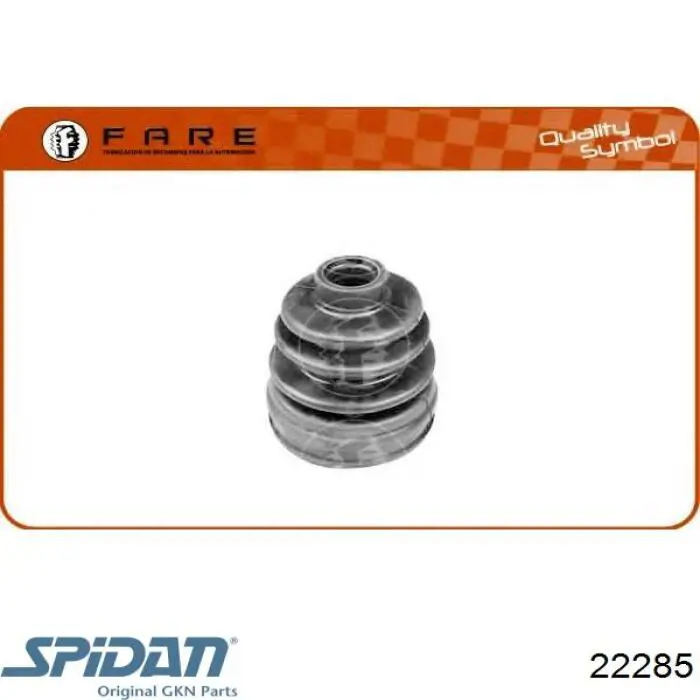 Купити 22285 GKN-Spidan Пильник шарніра кутових швидкостей внутрішній передній