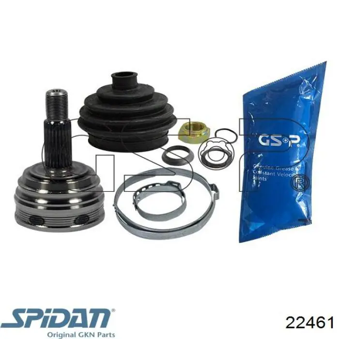ШРУС зовнішній GKN-Spidan 22461