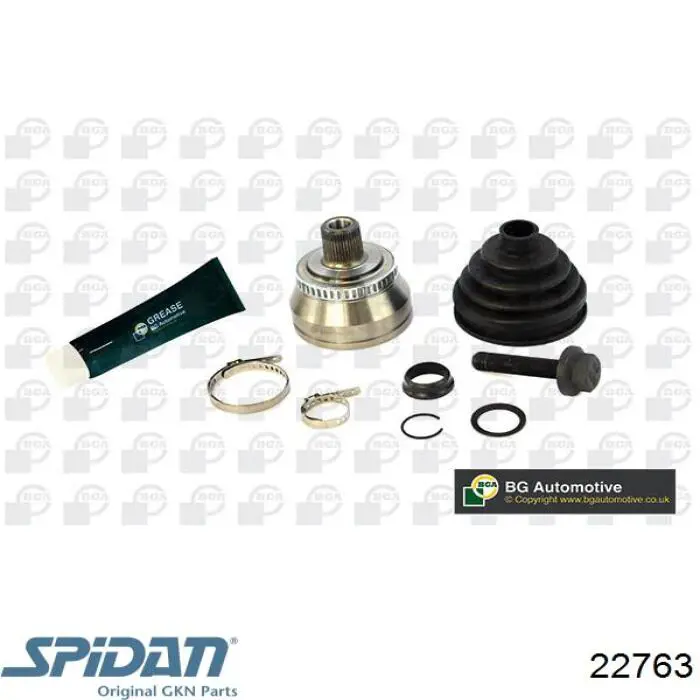 Купити 22763 GKN-Spidan Шарнір приводу зовнішній