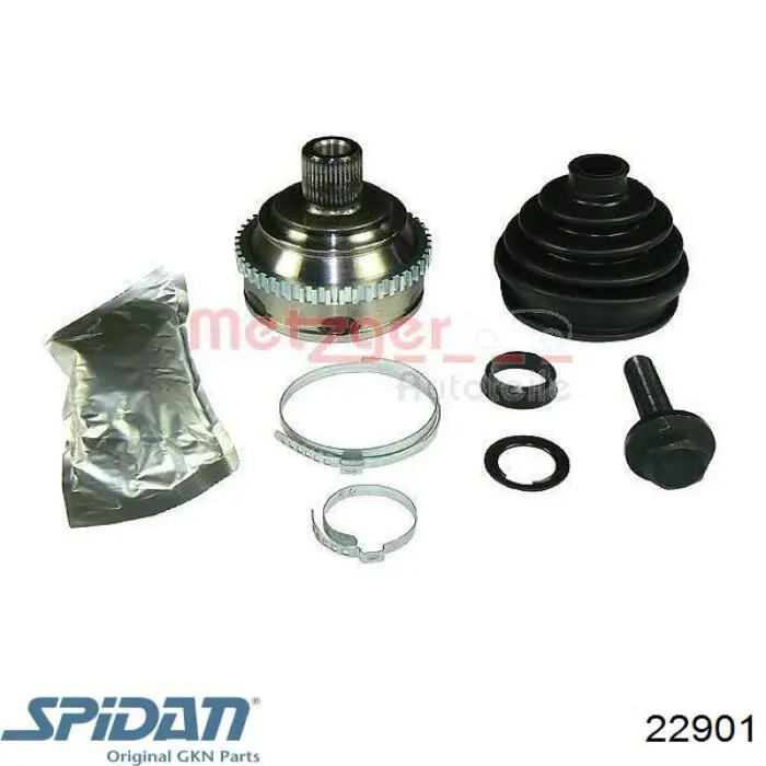 ШРУС зовнішній GKN-Spidan 22901