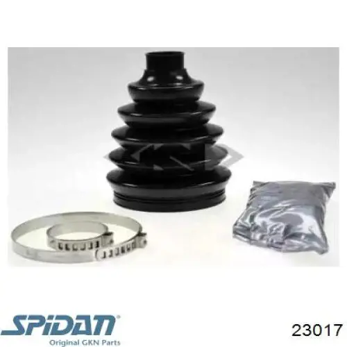 Пильник шарніра кутових швидкостей зовнішній передній GKN-Spidan 23017 ціна, від 6.44 USD