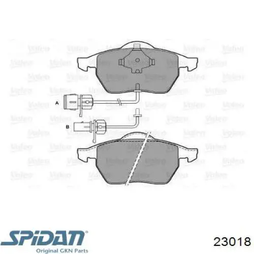 Пильник ШРКШа зовнішній, задньої піввісі 23018 GKN-Spidan
