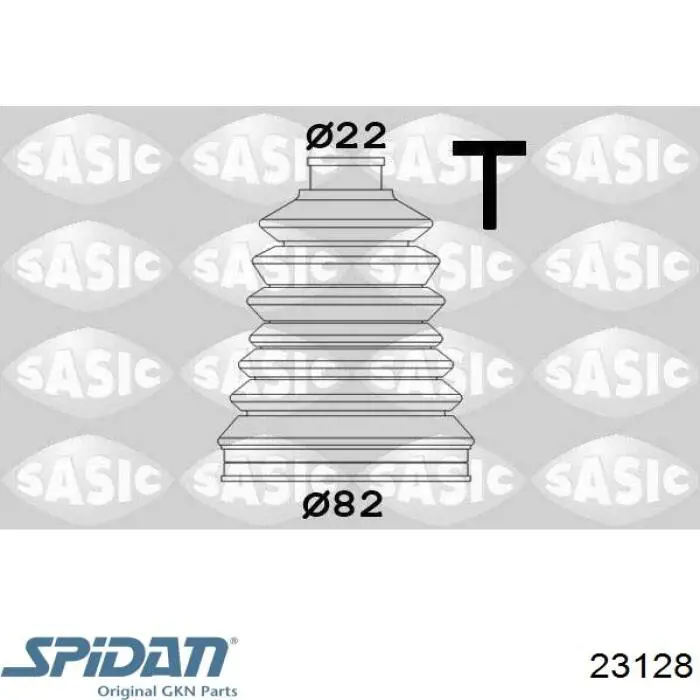 Купити 23128 GKN-Spidan Пильник шарніра приводу