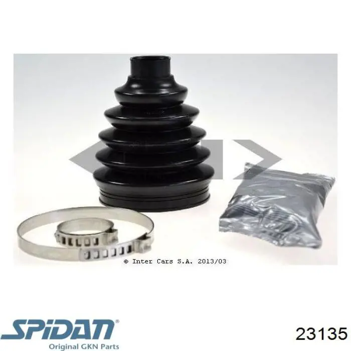 Купити 23135 GKN-Spidan Пильник шарніра приводу