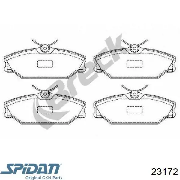 Пильник ШРКШа зовнішній, задньої піввісі 23172 GKN-Spidan