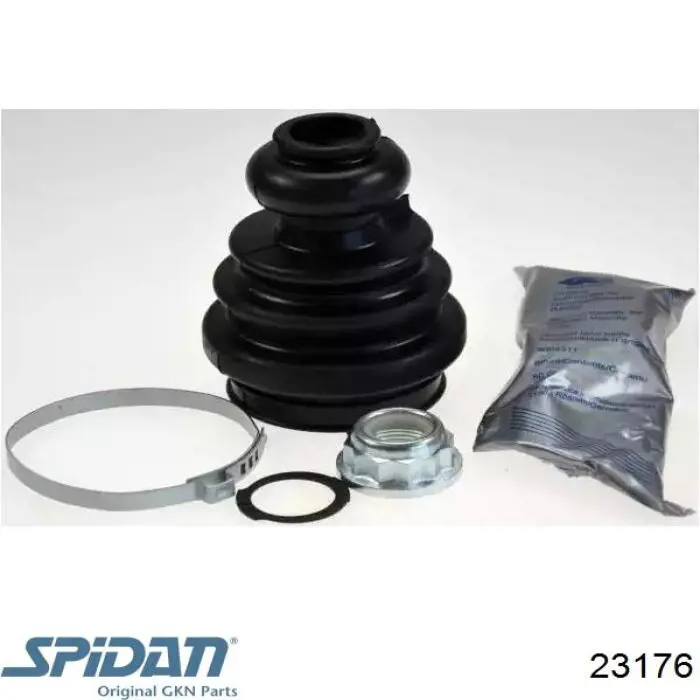 Купити 23176 GKN-Spidan Пильник шарніра кутових швидкостей внутрішній передній