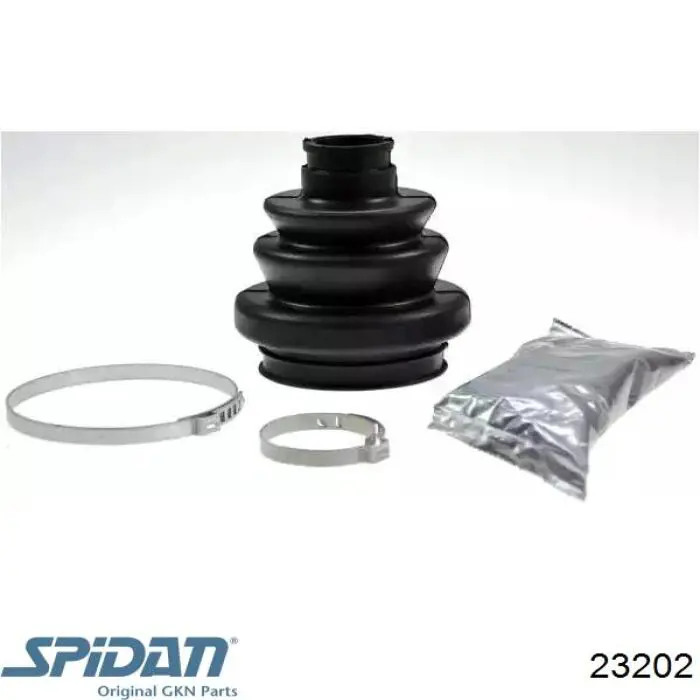 Купити 23202 GKN-Spidan Пильник шарніра кутових швидкостей внутрішній передній